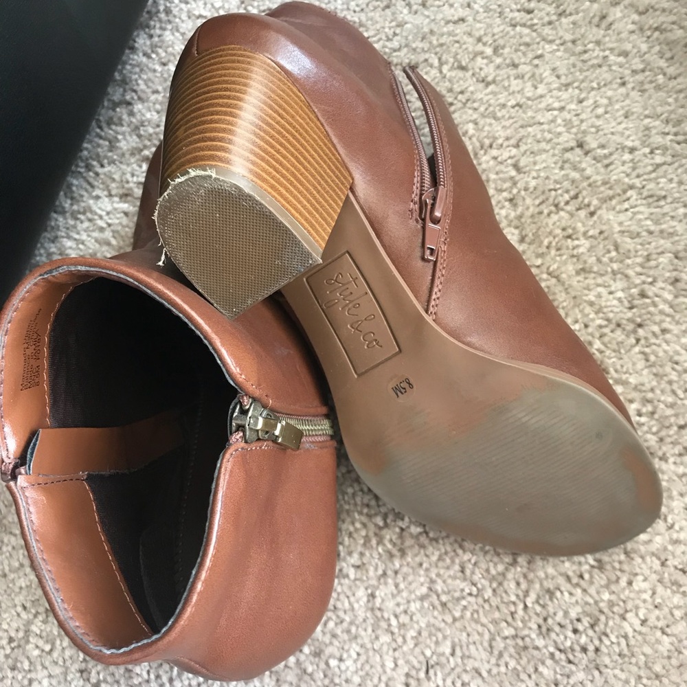 Brown Booties - Picture 5 of 5